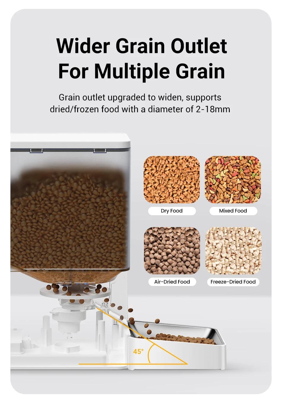 Automatic Pet Feeder Water Fountain