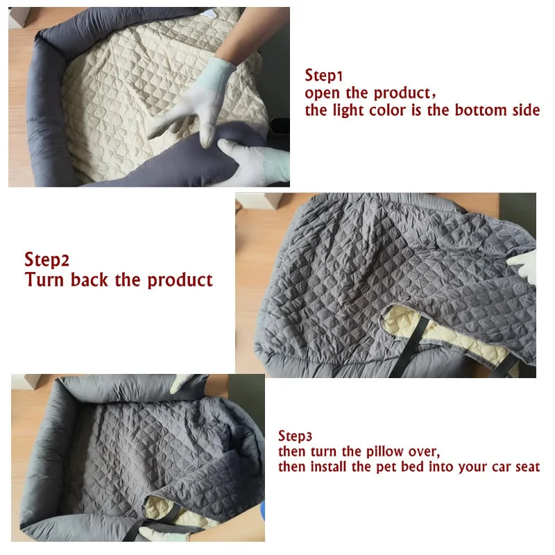 Pet Carrier Car Seat Cover