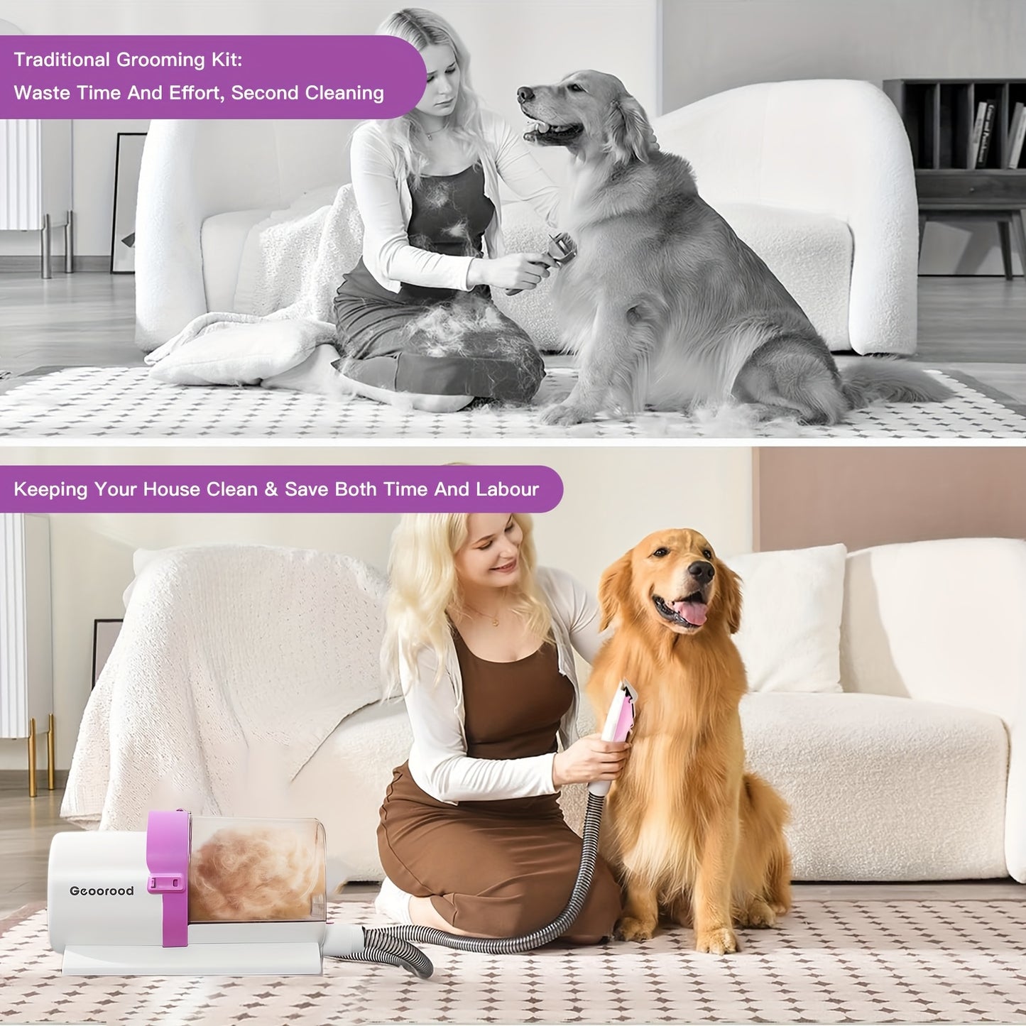 Pet Grooming Vacuum